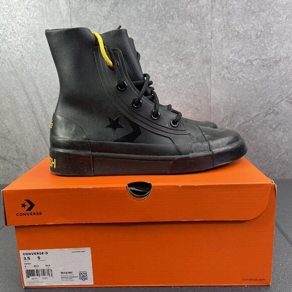 Converse X Ambush Pro Leather High Top Triple Black Size 3.5 Mens Sz 5 Womens - Picture 1 of 12